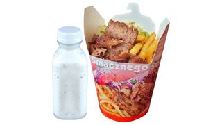 BOX DUŻY BEEF GYROS