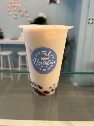 Bubble tea con fagioli rossi