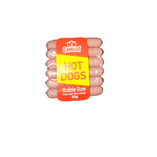 Camelot - Hot Dogs Bubble Gum 30g