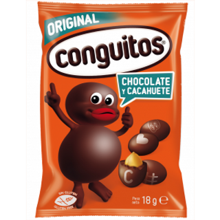 Conguitos chocolate negro 18g