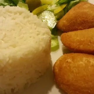 Rissóis no Prato