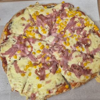 Pizza jamon queso