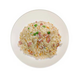 Arroz con tres delicias