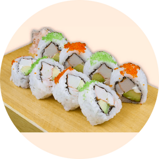 Uramaki De California Roll (8 Pzs.)