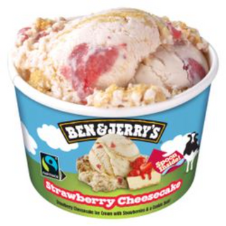 Ben & Jerry's Strawberry Cheesecake