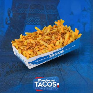 Cartofi cu sos cheddar si ceapa crispy