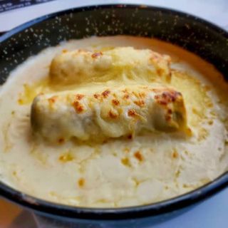 Canelones De la yaya Gratinados