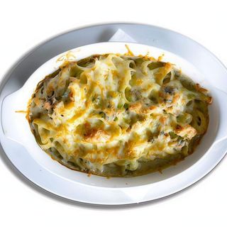 Brokułowa zapiekanka makaronowa