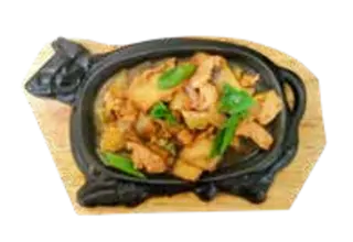 N.250 Pollo saté su piastra