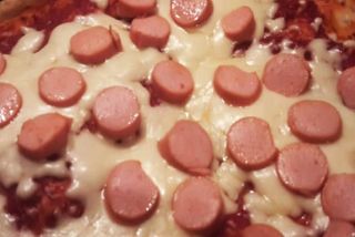 Margherita e wurstel