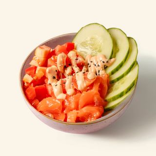 Poke Pequeño Salmón.