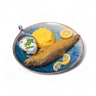 Păstrăv prăjit