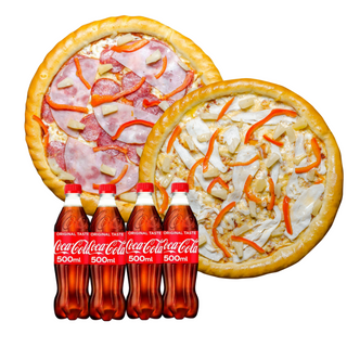 2 Великі Піци + 4 Коли = суперціна!