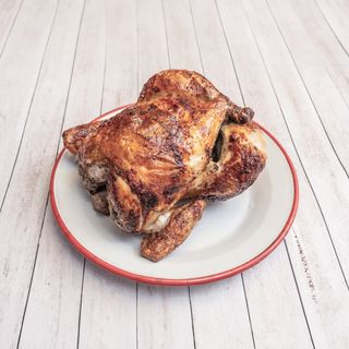 Pollo solo a la brasa