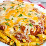 Cheese fries Grande Plato