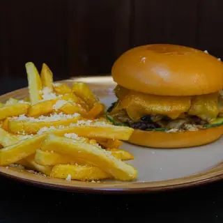 Hamburguesa con queso