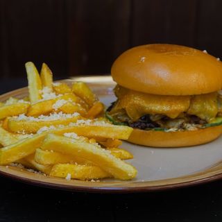 Hamburguesa con queso