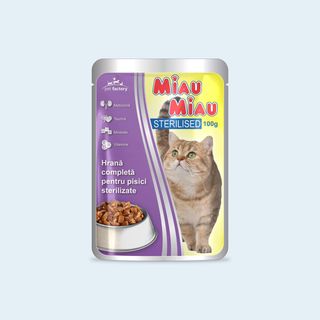 Miau Miau Plic sterilizat