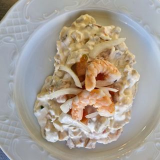 Salpicón de marisco con mayonesa 