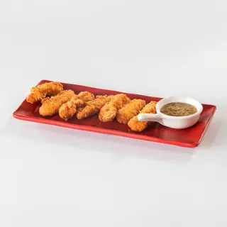 Tapa De Fingers De Pollastre Amb Salsa Mel Y Mostassa