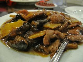 65.Ternera con bambú y china