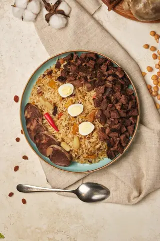Ханский плов с казы (1 кг.)