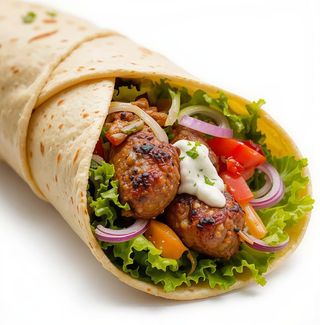 Rollo Falafel Vegetal