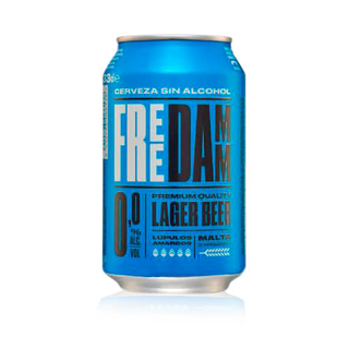  Cerveza Lata Free Damm