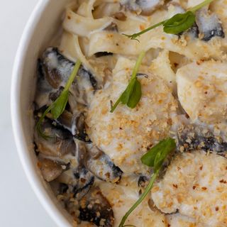 Paste cu carne de găină si ciuperci / Паста с курицей и грибами			