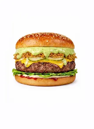 Burger klasyk z lat 90-tych