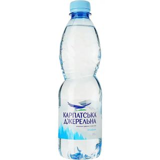 Вода Карпатська Джерельна (500мл) Сильногазавана