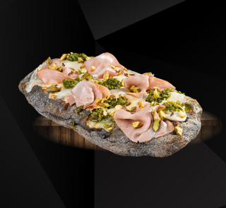 Pistachio mortadella