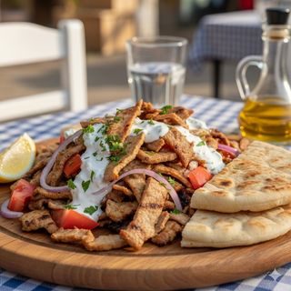 Свински гирос