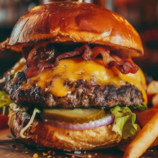 Hamurguesa  Ternera Donle y Doble de Queso