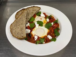 Шакшука з баклажанами та фетою (370г)