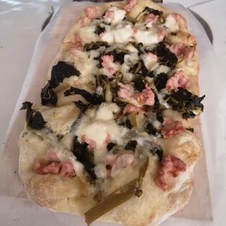 PINSA Broccoli e salsiccia