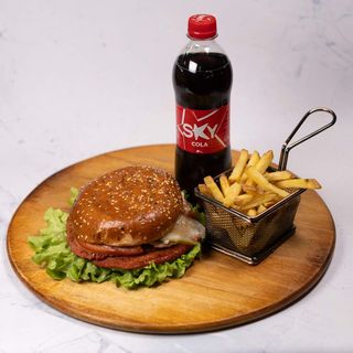 Mr. Spicy burger Menu