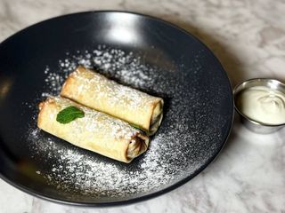 Млинці з бананом та нутелою (210g)