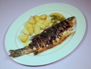 Лаврак на скара (400г)