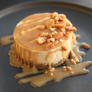 Cheesecake de manteiga de amendoim 