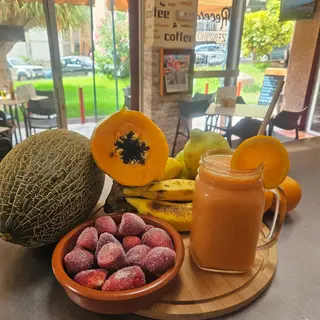 Zumo de piña