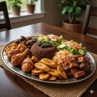 Piatto champignon haitiano