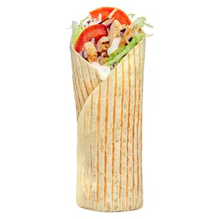 Barbecued Chicken Gyros tortilla