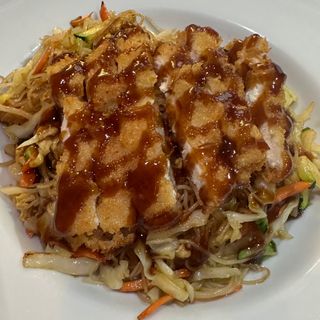 181. Spaghetti al pollo fritto  