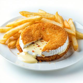Panierowany Camembert