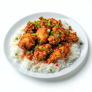Plato De Arroz Con Pollo