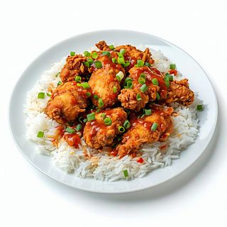 Plato De Pollo Crujiente