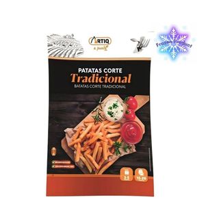 Batatas Pré-Fritas Tradicional - Artiq 1Kg