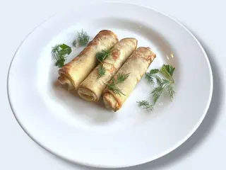 Млинці з овочевою начинкою (240g)