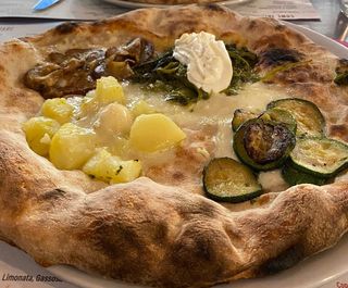 Vegetariana - divisa in 4 parti